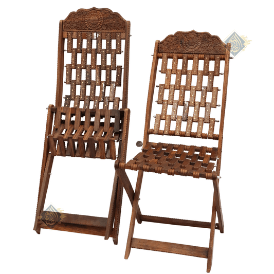 Foldable Chairs (2 chairs) - AL-SADIQ